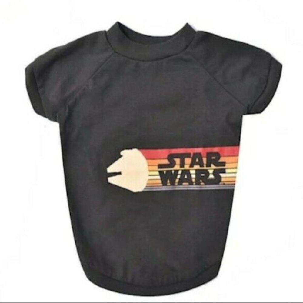 Star Wars Dog Apparel Retro Logo Tee X Large NWT